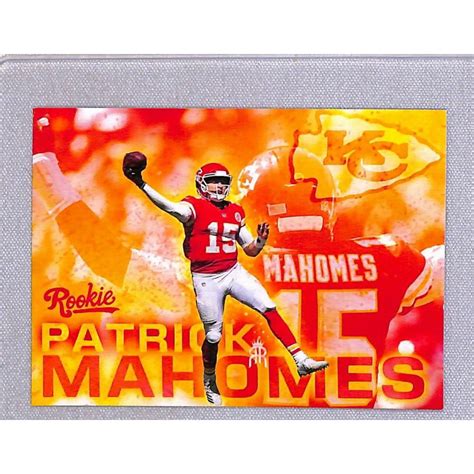 Patrick Mahomes Rookie Draft Card Auction