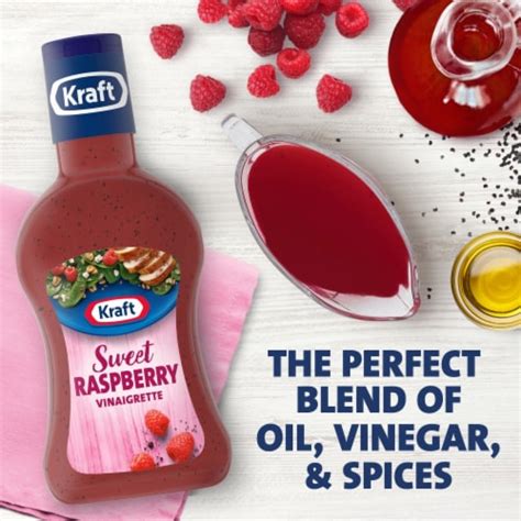 Kraft Sweet Raspberry Vinaigrette Salad Dressing 14 Fl Oz Smiths Food And Drug