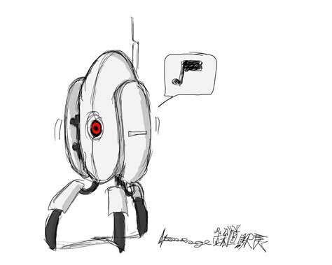 Portal Turret By Ngarage On Deviantart