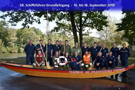 Schiffsführergrundlehrgang Freiwillige Feuerwehr Niederöblarn