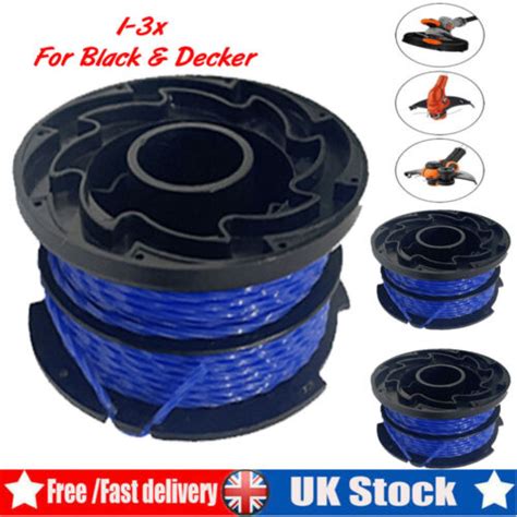 1 3PCS For Black Decker String Trimmer Strimmer Spool Line GL652