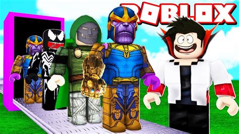 Fabrica De Vil Es Dos Vingadores Ultimato No Roblox Super Hero