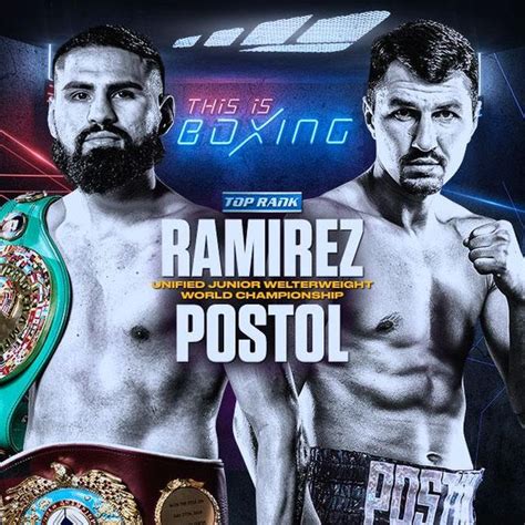 Top Rank Jose Ramirez Vs Viktor Postol Official Ppv Replay Trillertv