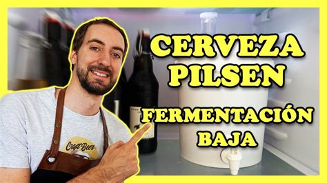 RECETA PILSNER ALEMANA Cómo hacer CERVEZA LAGER de FERMENTACIÓN BAJA