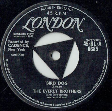 The Everly Brothers – Bird Dog / Devoted To You (1958, Vinyl) - Discogs