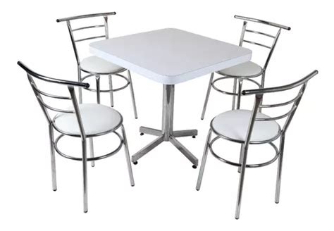 Mesa Con Sillas Para Restaurante Bar Cafeter A Comedor Meses Sin