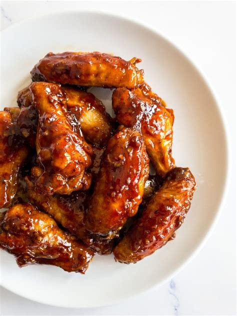 Honey Garlic Chicken Wings Bites Of Beri