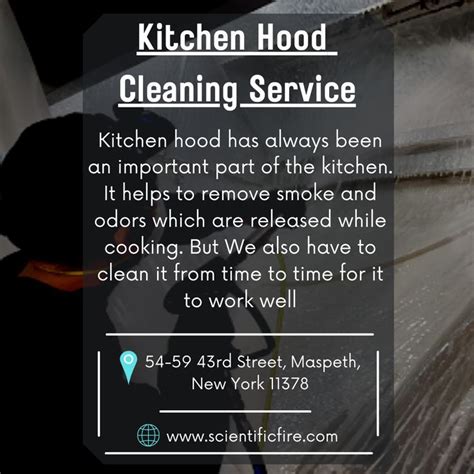 Kitchen Hood Cleaning Service Exhaust Hood Kitchen Kitchen Hoods