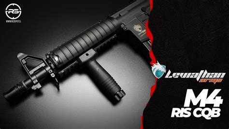 Una réplica Multitask Leviathan Arms M4 RIS CQB YouTube