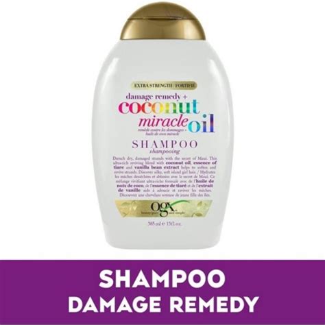 Jual Ogx Damage Remedy Coconut Miracle Oil Shampoo Ml Shopee