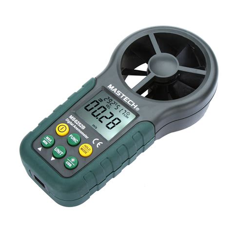 Digital Anemometer Handheld Lcd Electronic Wind Speed Air Volume