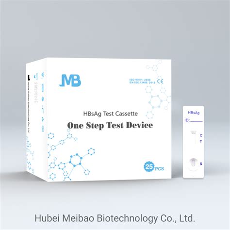 High Quality Rapid Test Kits For Hbsag Test Strip Cassette 1 Ng Ml