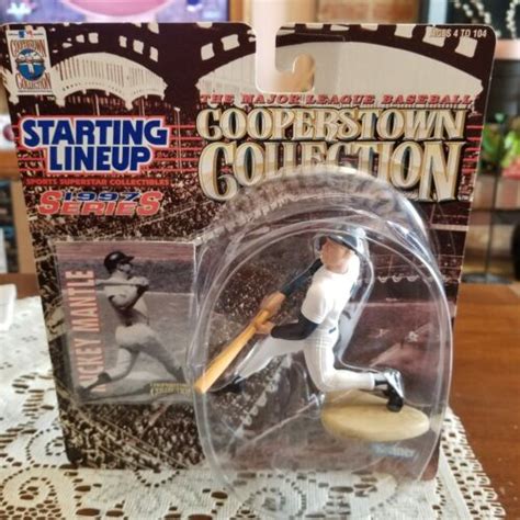 Mickey Mantle Cooperstown Collection 1997 Series Starting Lineup Figure