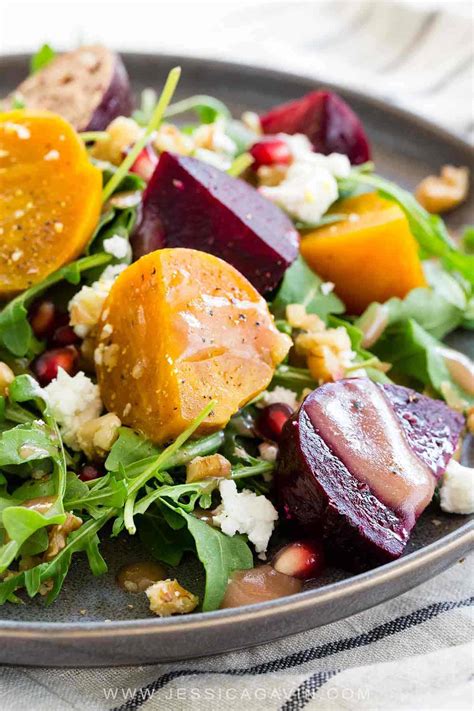 Roasted Beet Salad With Goat Cheese Jessica Gavin