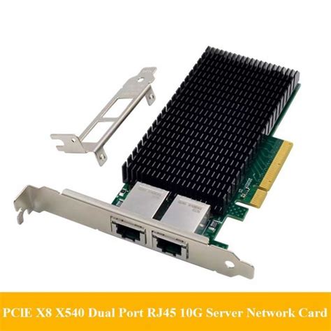 X540 T2 10g Server Network Card X540 Pcie X8 Dual Port Network Card