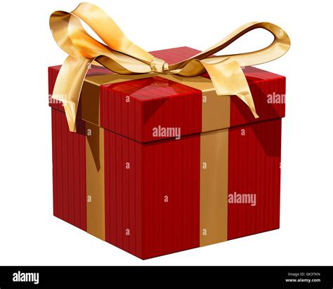 present gift box Stock Photo - Alamy