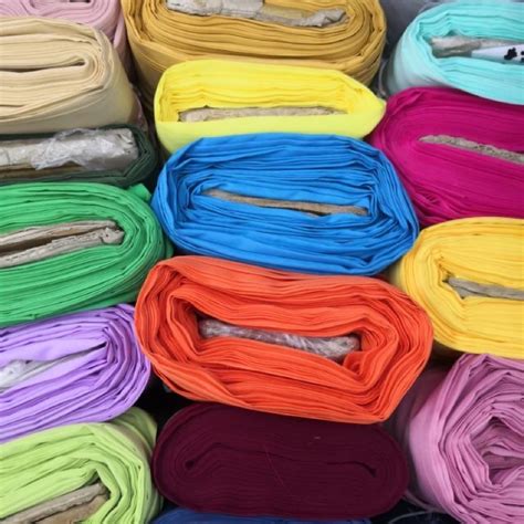 Pongee Fabric Geena Silk Gina Cloth Per Yard 60” Width Shopee Philippines