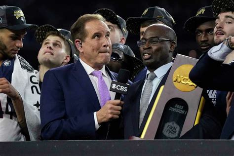 Jim Nantz Last Ncaa Tournament Game Caps Emotional Day For Cbs Voice