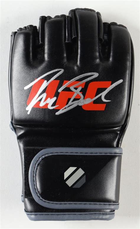 Ryan Bader Signed Ufc Glove Beckett Pristine Auction