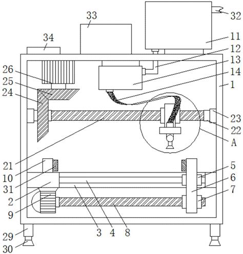 一种建筑施工用板材喷漆装置的制作方法