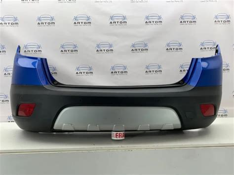 Vauxhall Mokka Mk Complete Rear Bumper With Pdc Paint Code Blue