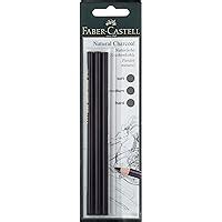 Amazon Faber Castell Pitt Natural Willow Charcoal Pencil Set Set