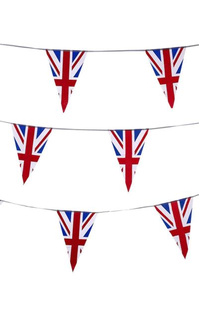 Union Jack Pvc Bunting For King Charles Iii Coronation Rectangle