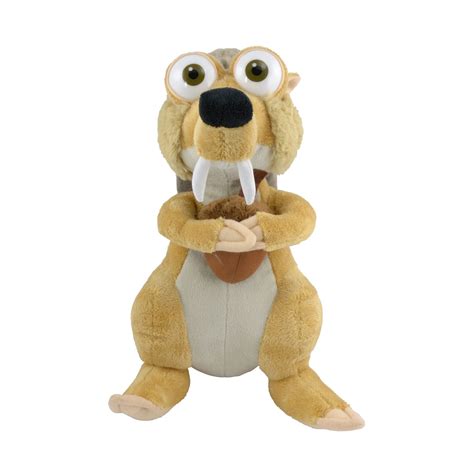 L âge de glace Les Lois de l Univers peluche Scrat 20 cm Figurine