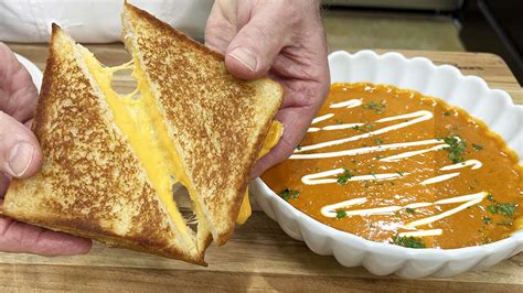 Tomato Soup And Grilled Cheese