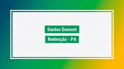 Santos Dumont Cep Ruas Santos Dumont Reden O Pa