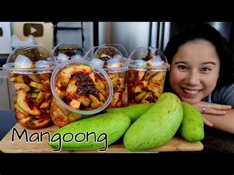 Trending Mangoong Mango Bagoong Taste Of The Philippines Youtube