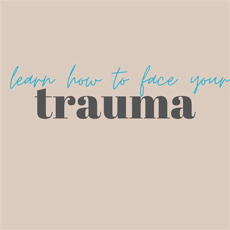 Learn How To Face Your Trauma And Help Others Paypal