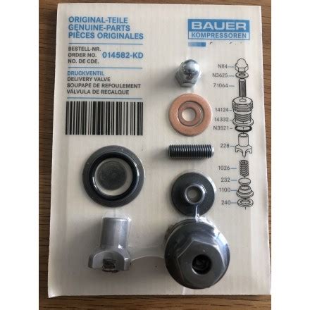 014582 BAUER Clapet refoulement 3eme étage K14 Cegimair