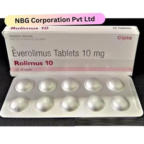 Rolimus 10 Tablets At Rs 2 390 Strip In Nagpur NBG Corporation