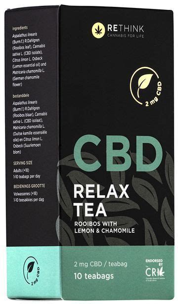 Rethink Cbd Relax Tea Offer At Faithful To Nature