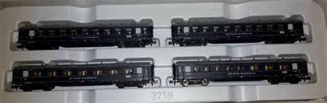 Trix N Schnellzugwagen Set Tlg Loreley Db Blau Ep Iii Spur