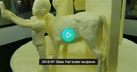 2018 Ny State Fair Butter Sculpture  On Imgur