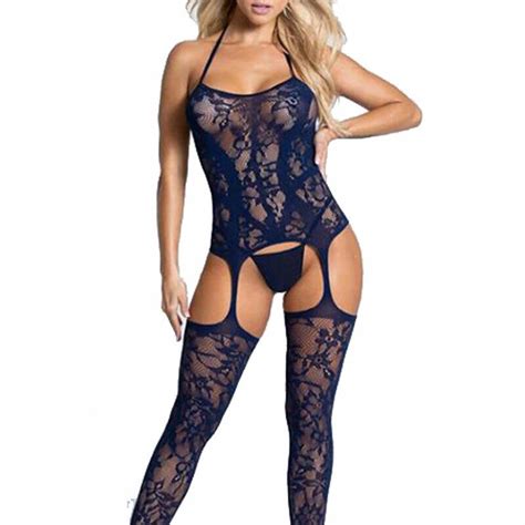 Body Sexy Pour Femmes Bas De Corps Lingerie R Sille Nuisette V Tements