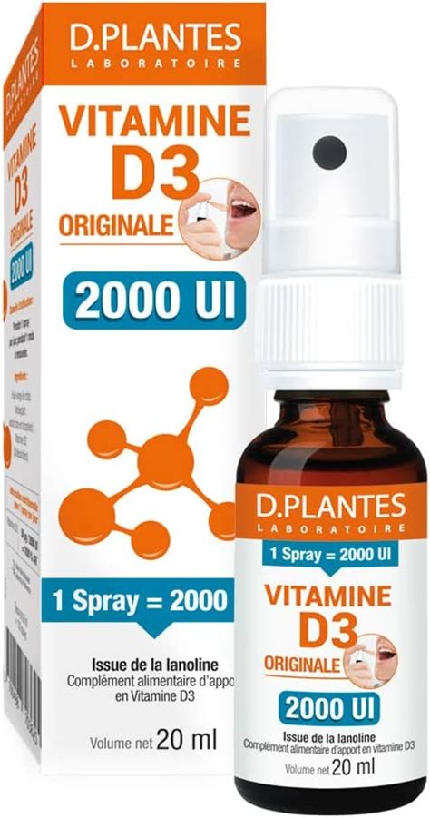 D Plantes D Plantes Vitamine D Ui Huile Spray Ml