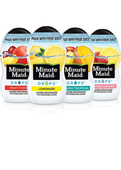 Minute Maid Raspberry Lemonade Drops Raspberry