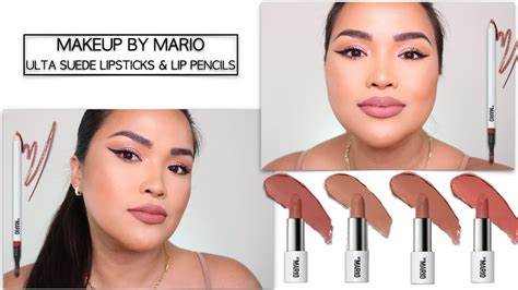 MAKEUP BY MARIO ULTRA SUEDE Lipsticks And Sculpting Lip Pencil