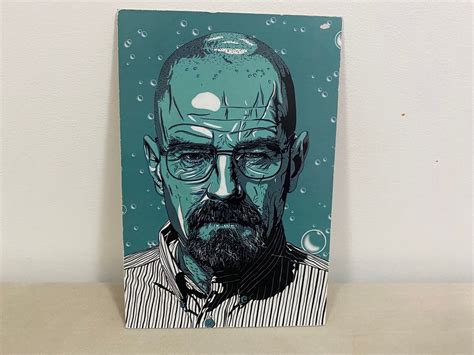 Placa Walter White Breaking Bad Quadro Mdf Item de Decoração Usado