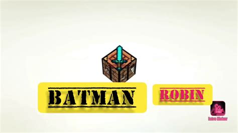 Minecraft Batman And Robin Role Play YouTube