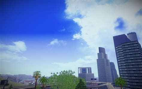 Gta San Andreas Skybox Arrange Real Clouds And Stars Mod Gtainside