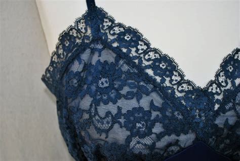 Vintage Lace And Nylon Slip By Van Raalte Gem