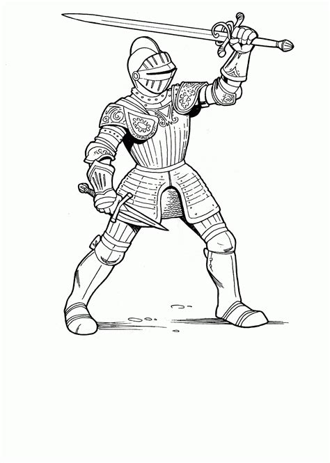 Free Printable Knight Coloring Pages For Kids Coloring Pages Free