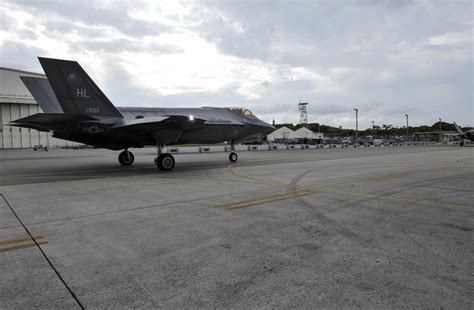 Hill F 35A Lightning II Conduct Air Training