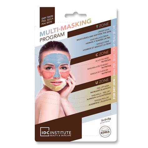 Máscara Facial Múltiplica Para Pele Seca IDC Institute Natur Cosmetic