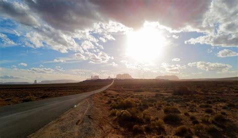 Forrest Gump Point Monument Valley Stock Photo Image Of Destination