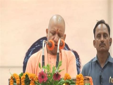 Up Cm Yogi Adityanath Listens To Grievances Of People At Janata Darshan